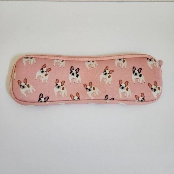 adorable Boston terrier Case, Cosmetic Travel Organizer Bag - Picture 2 of 6